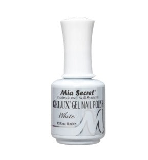 Esmalte Permanente Gelux White 15ml. Mia Secret