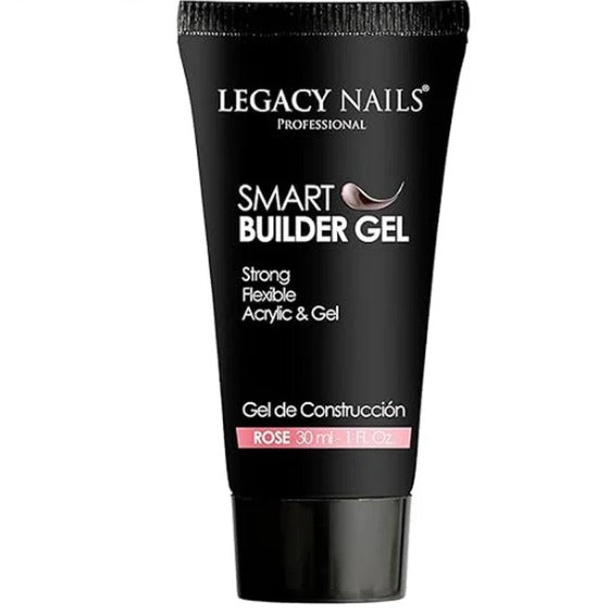 Polygel Rose 30ml. Legacy Nails