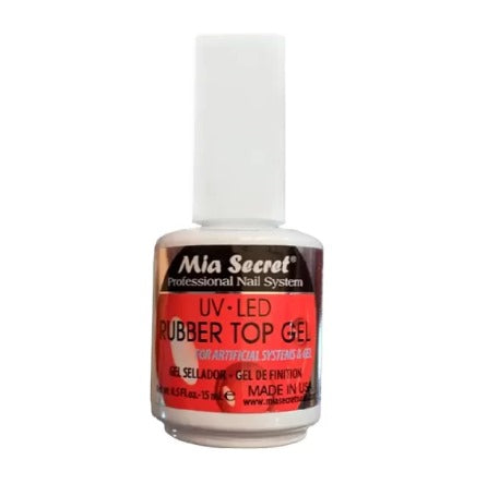 Top Coat Rubber 15ml. Mia Secret