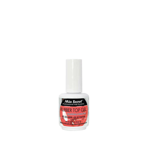 Top Coat Rubber 15ml. Mia Secret