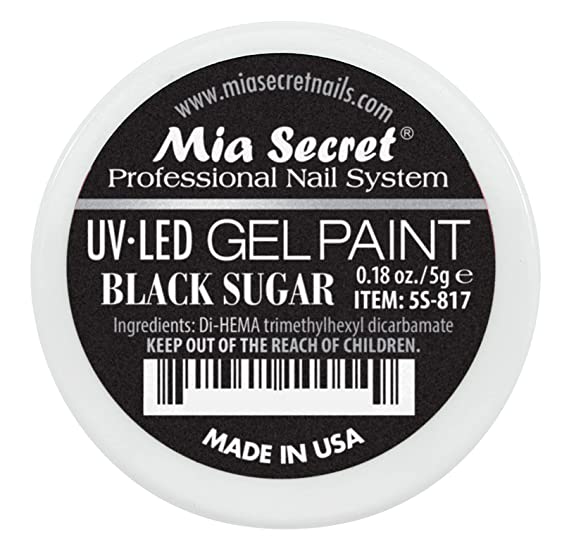 Gel Paint Black Sugar Mia Secret